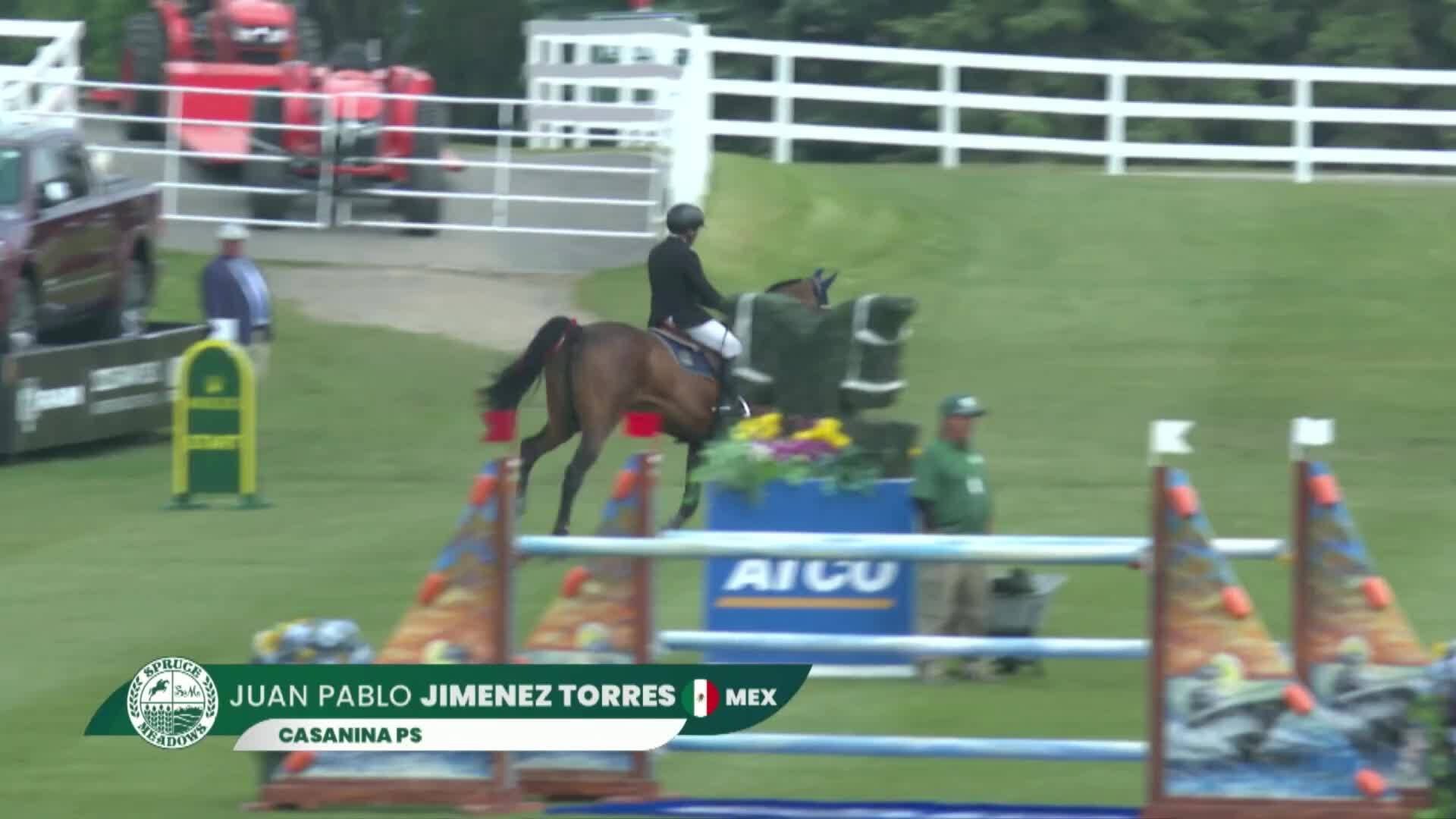 Tiffany Foster with Electrique - 825 - CPKC 'International', presented by Rolex - 1.60m 2025 - Round 1