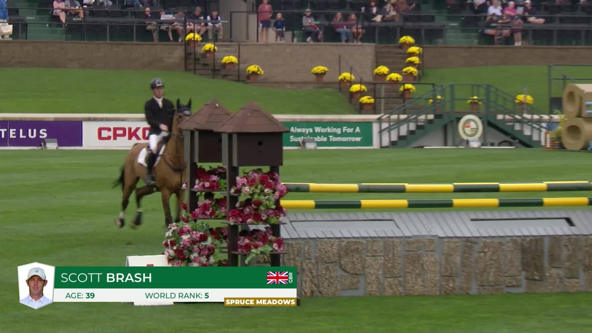 Scott Brash with Hello Jefferson - 825 - CPKC 'International', presented by Rolex - 1.60m 2025 - Round 1