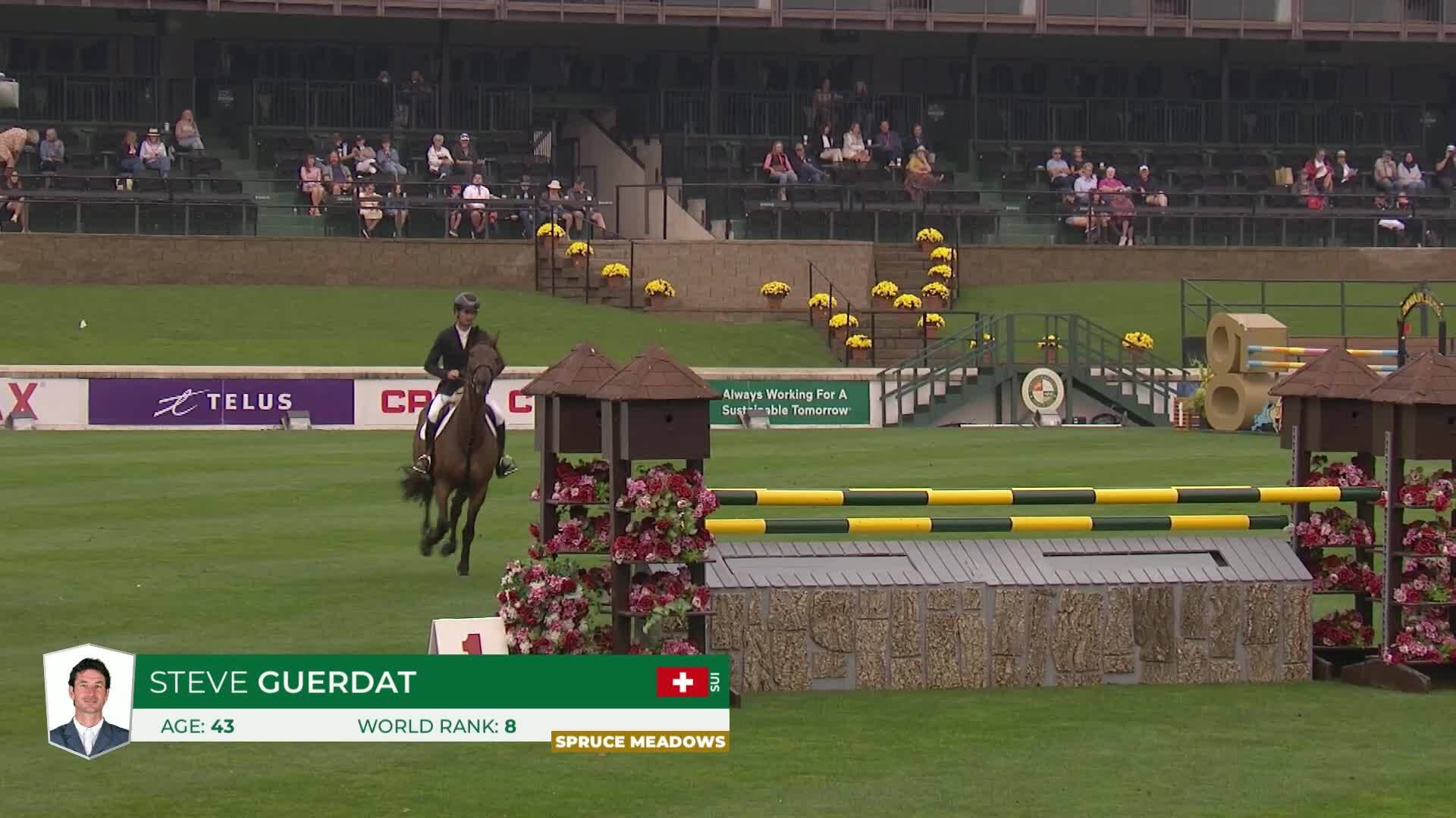 Steve Guerdat with Venard de Cerisy - 825 - CPKC 'International', presented by Rolex - 1.60m 2025 - Round 1