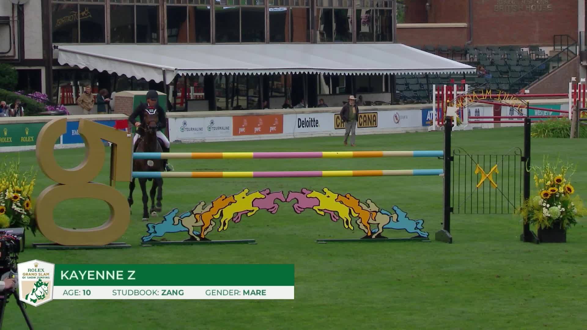 Kyle King with Kayenne Z - 825 - CPKC 'International', presented by Rolex - 1.60m 2025 - Round 2