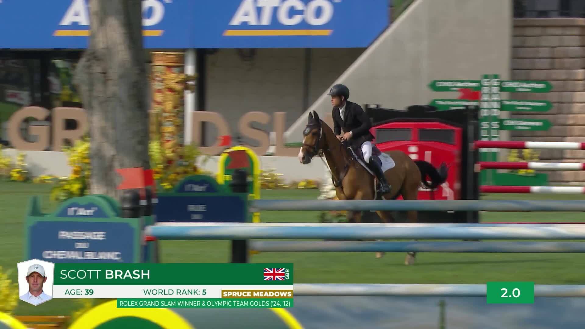 Scott Brash with Hello Jefferson - 825 - CPKC 'International', presented by Rolex - 1.60m 2025 - Jump-Off