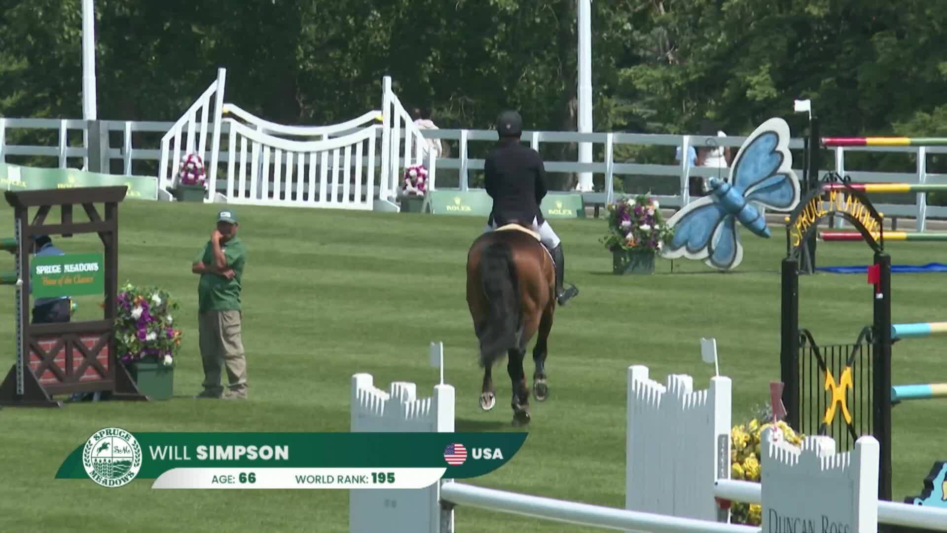 Martin Fuchs with Leone Jei - 825 - CPKC 'International', presented by Rolex - 1.60m 2025 - Round 1