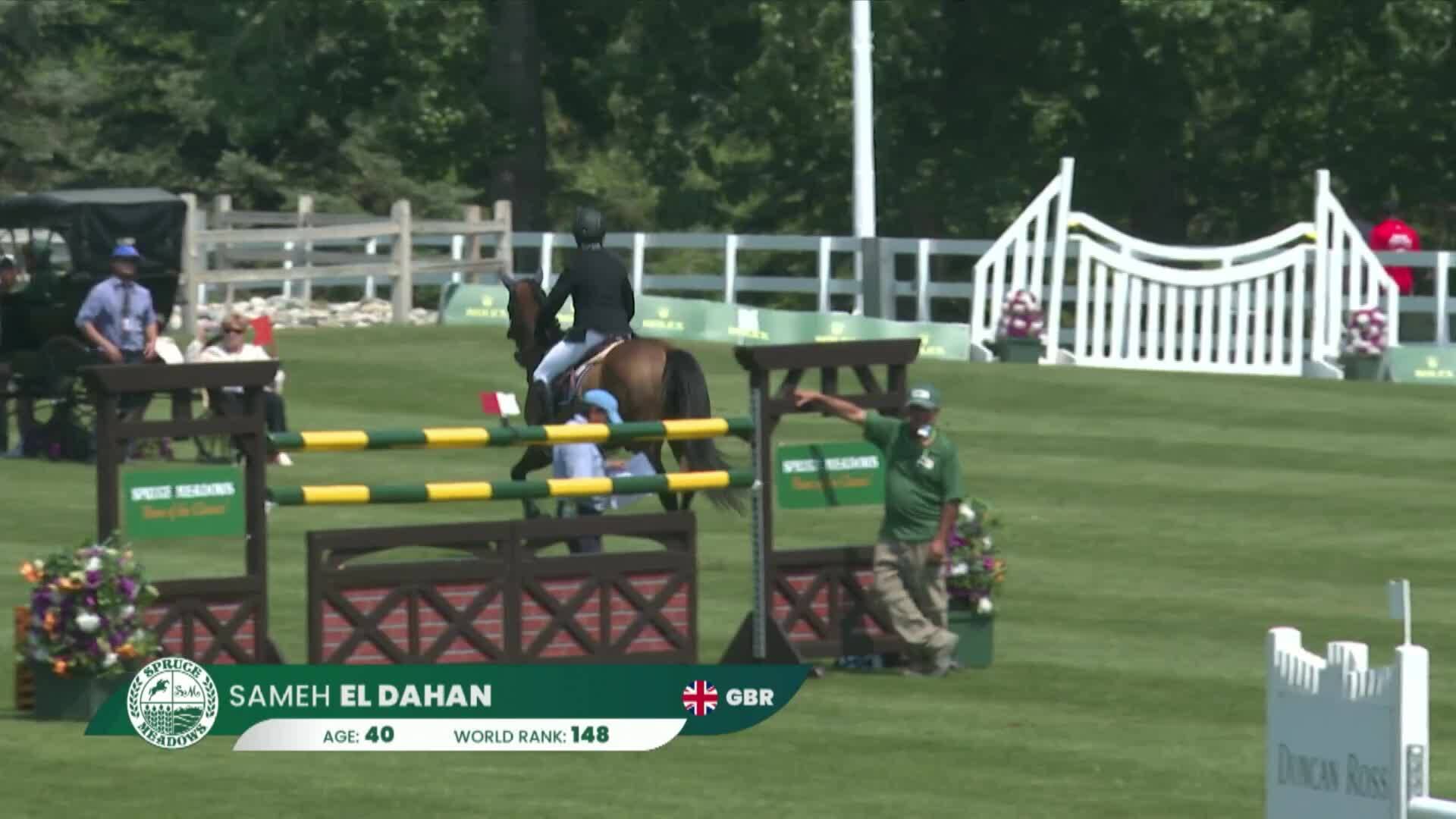 Willem Greve with Grandorado Tn N.o.p - 825 - CPKC 'International', presented by Rolex - 1.60m 2025 - Round 1