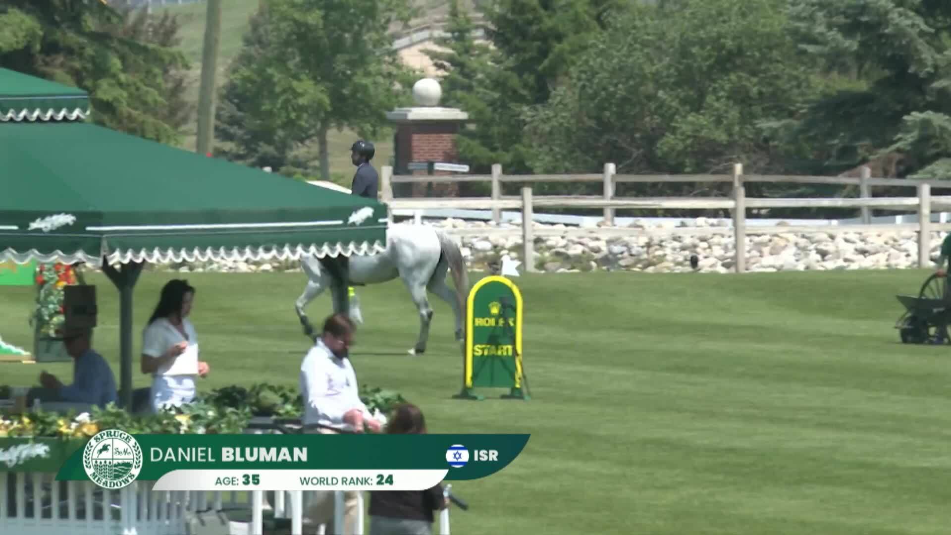 Yuri Mansur with Qh Alfons Santo Antonio - 825 - CPKC 'International', presented by Rolex - 1.60m 2025 - Round 1