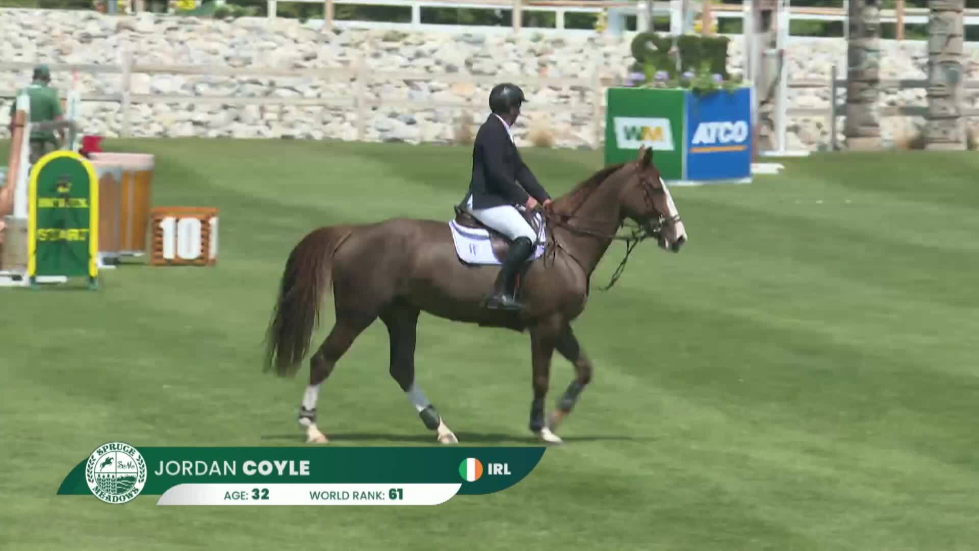 Yuri Mansur with Qh Alfons Santo Antonio - 825 - CPKC 'International', presented by Rolex - 1.60m 2025 - Round 2