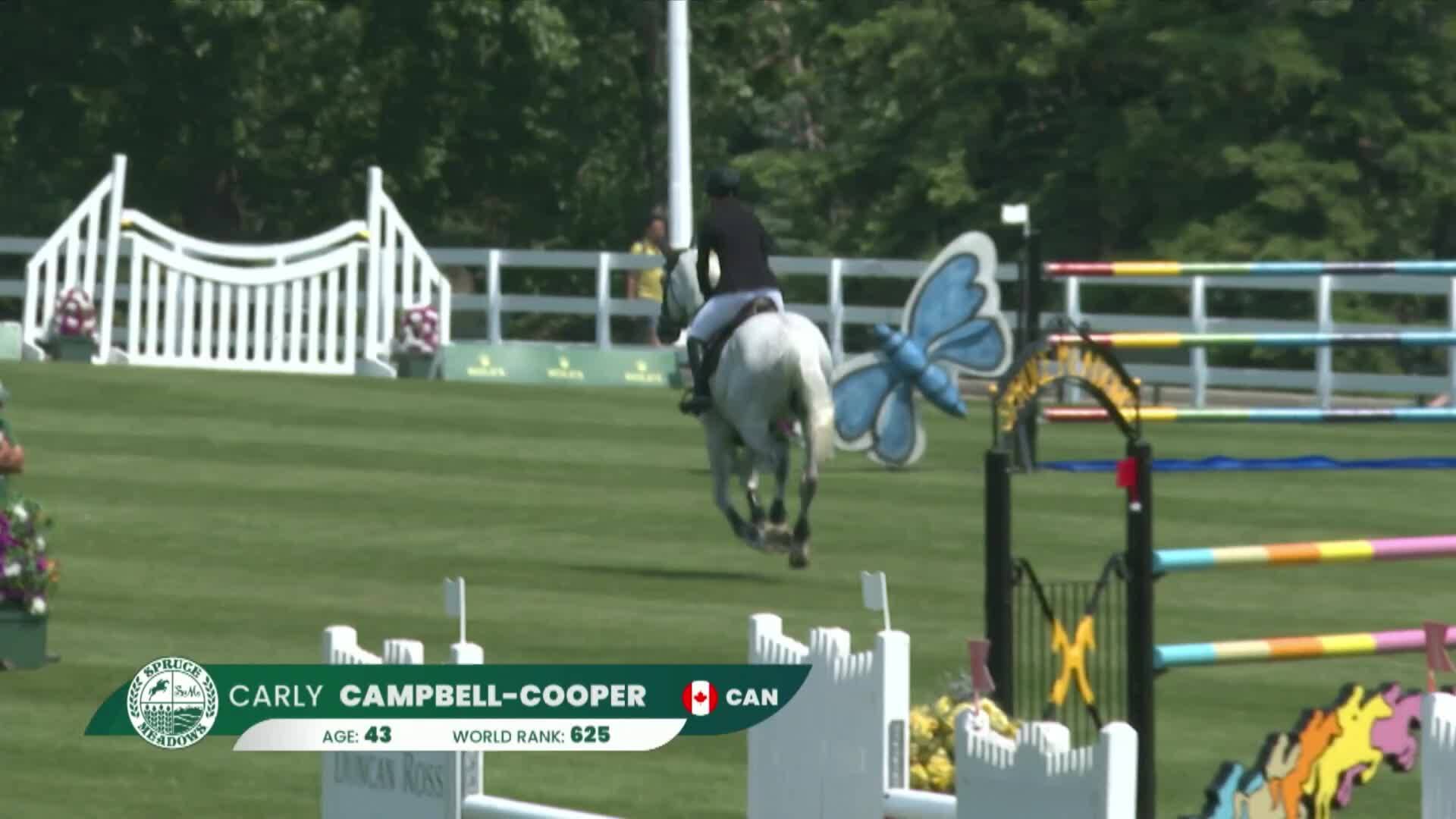 Sanne Thijssen with Cupcake Z - 825 - CPKC 'International', presented by Rolex - 1.60m 2025 - Round 1