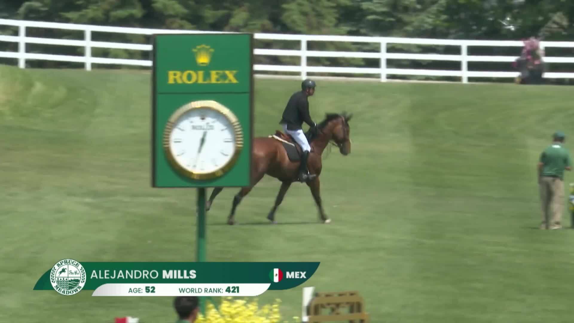 Sophie Hinners with Iron Dames My Prins - 825 - CPKC 'International', presented by Rolex - 1.60m 2025 - Round 1