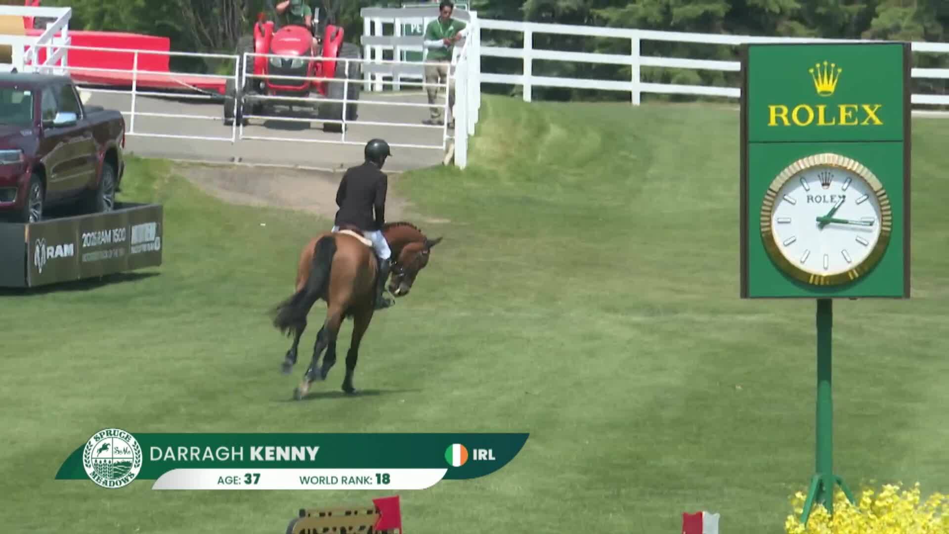 Max Kuhner with Elektric Blue P - 825 - CPKC 'International', presented by Rolex - 1.60m 2025 - Round 1